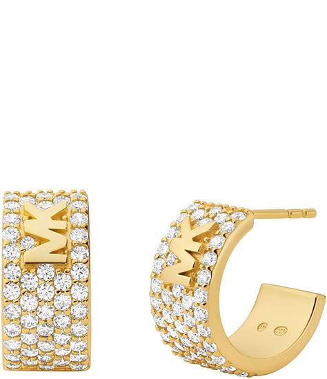 michael kors huggie earrings|michael kors handbags clearance sale.